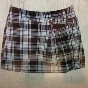 Plaid Skort for Kids